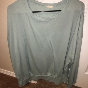 Size medium oversized fit shirt.